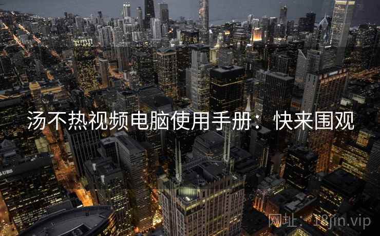 汤不热视频电脑使用手册：快来围观