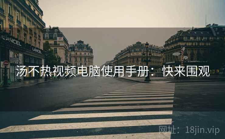 汤不热视频电脑使用手册：快来围观